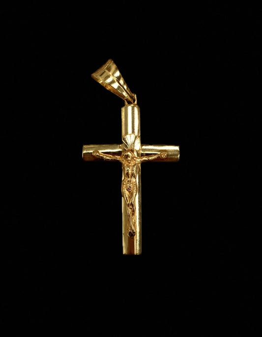 Cordell Cross Pendant - 18K Gold Plated