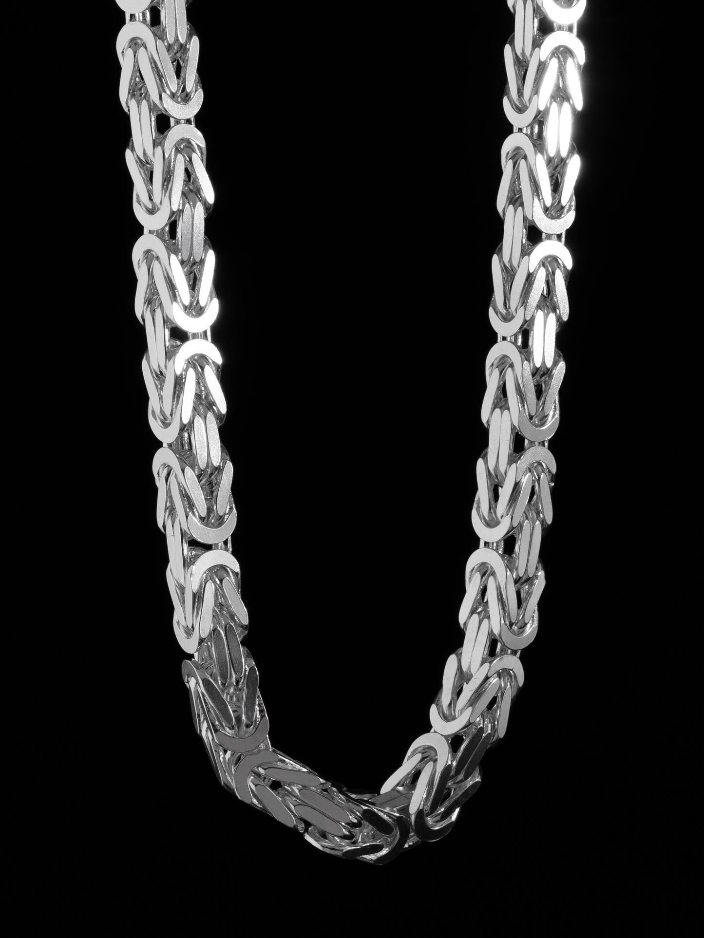 Kejsarlänk Halsband 10mm - 925 Silver - Kejsar