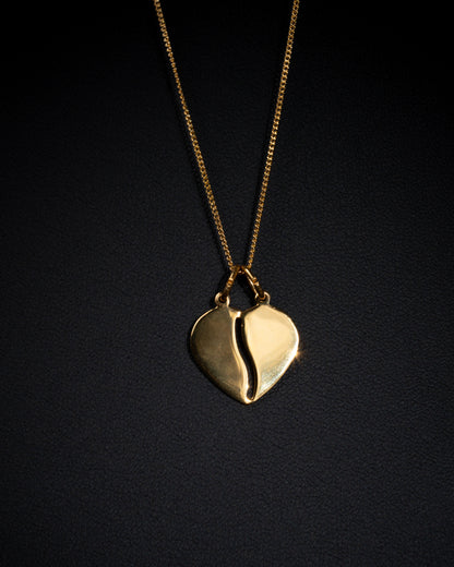 Breaking Heart 18K Gold Plated