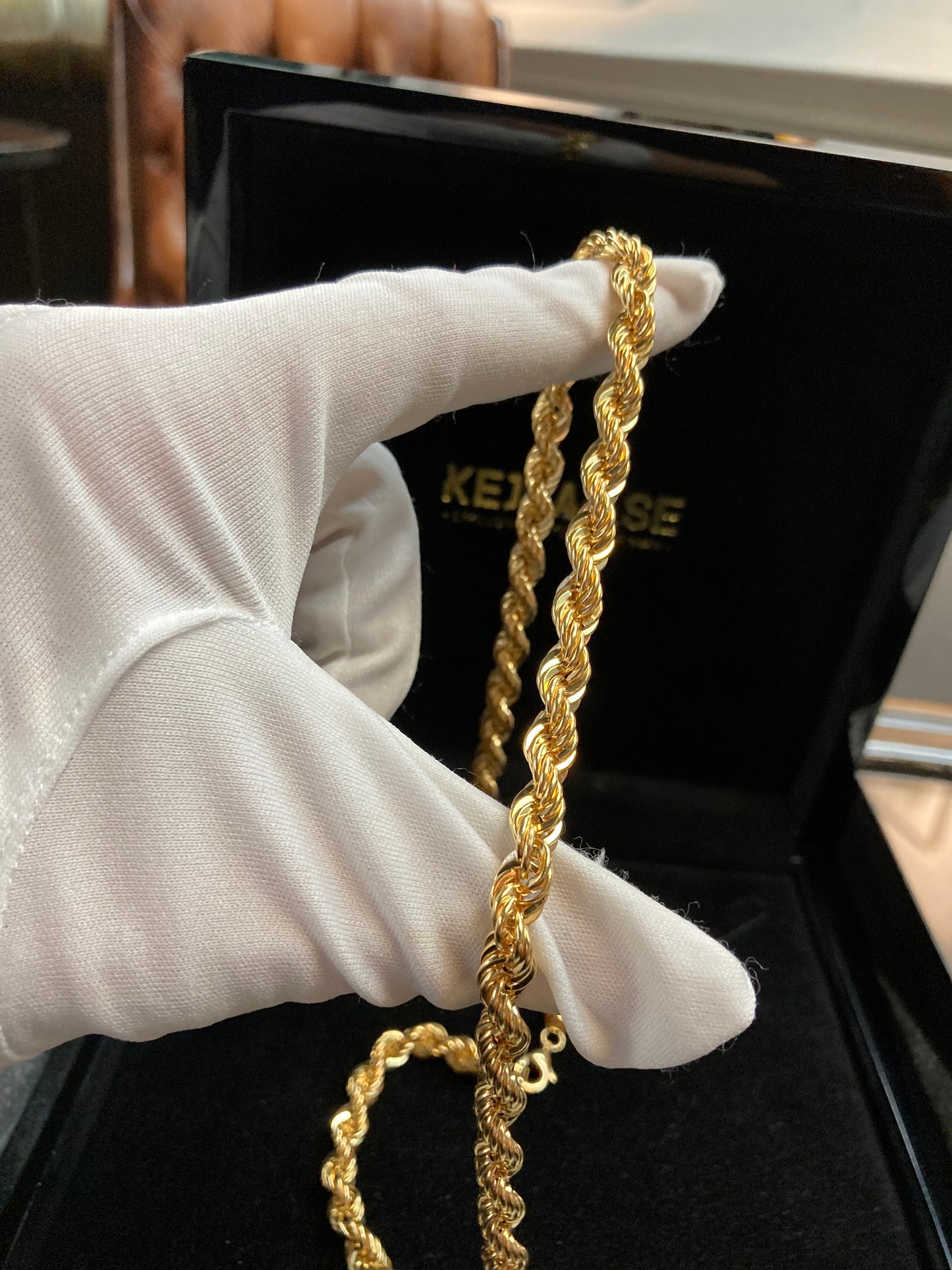 Cordell Halsband 7mm - 18K Guld - Kejsar