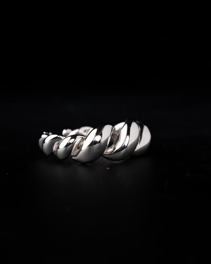 Silver Braided Ring