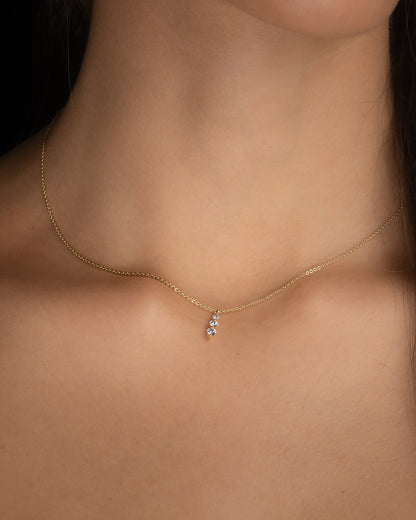 Teardrops Necklace - 18K Gold