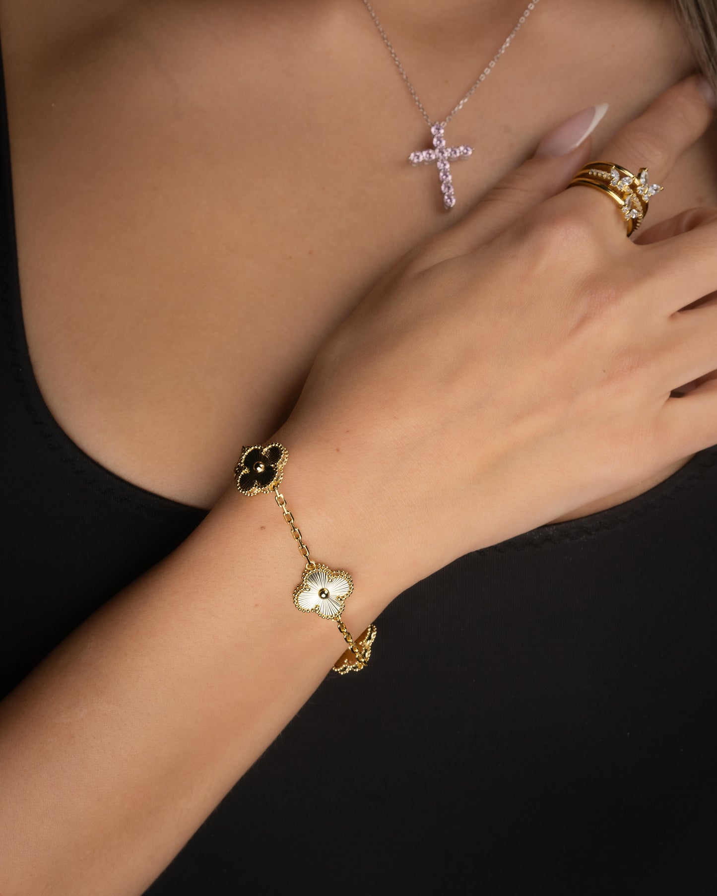 Four Leaf Clover Bracelet