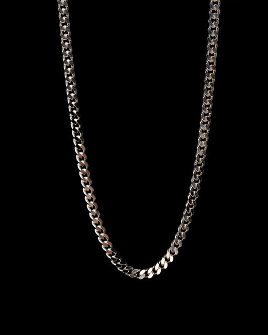 Collar Enlace Armadura 6mm - Plata 925