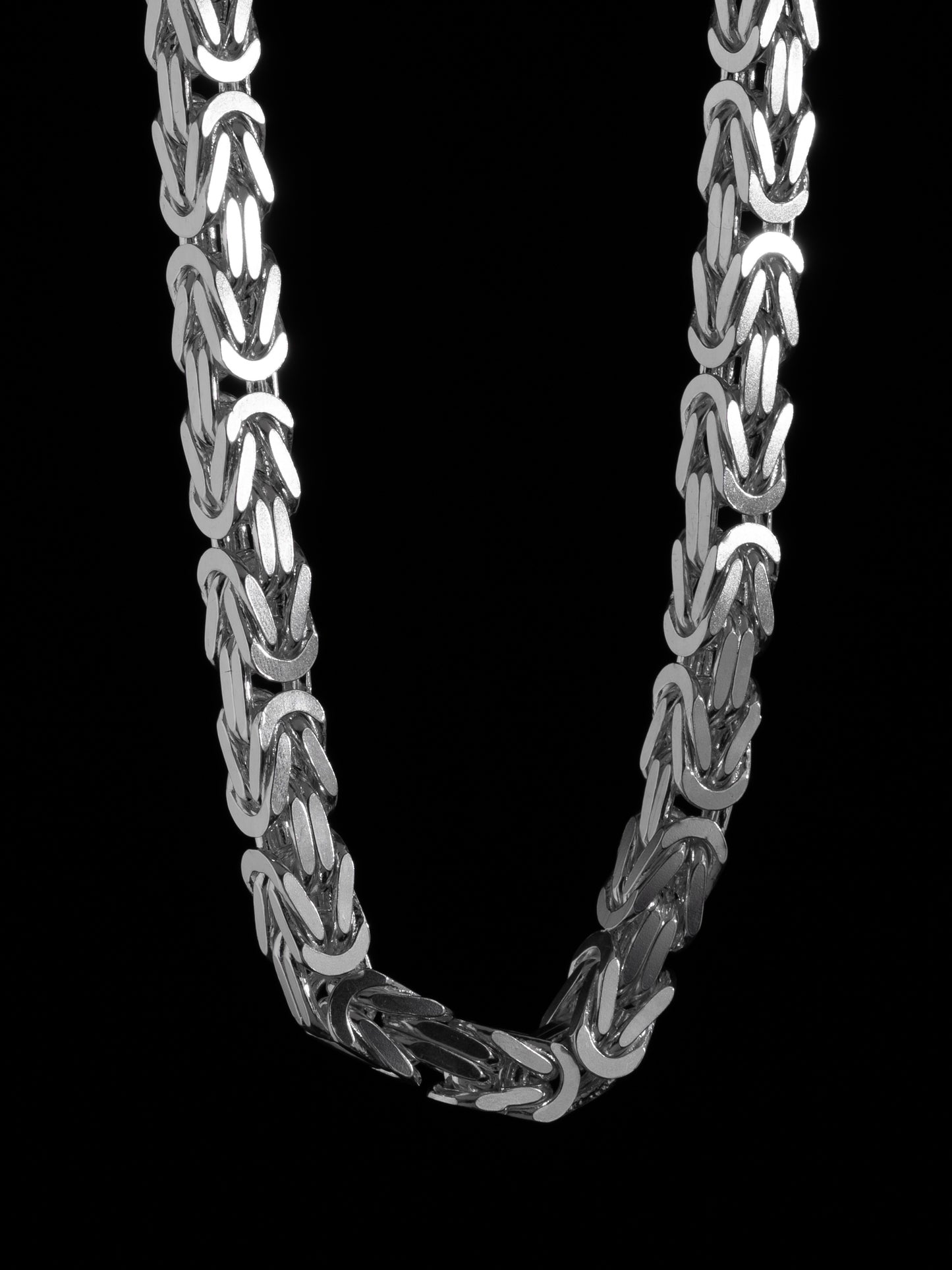 Kejsarlänk Halsband 10mm - 925 Silver - Kejsar