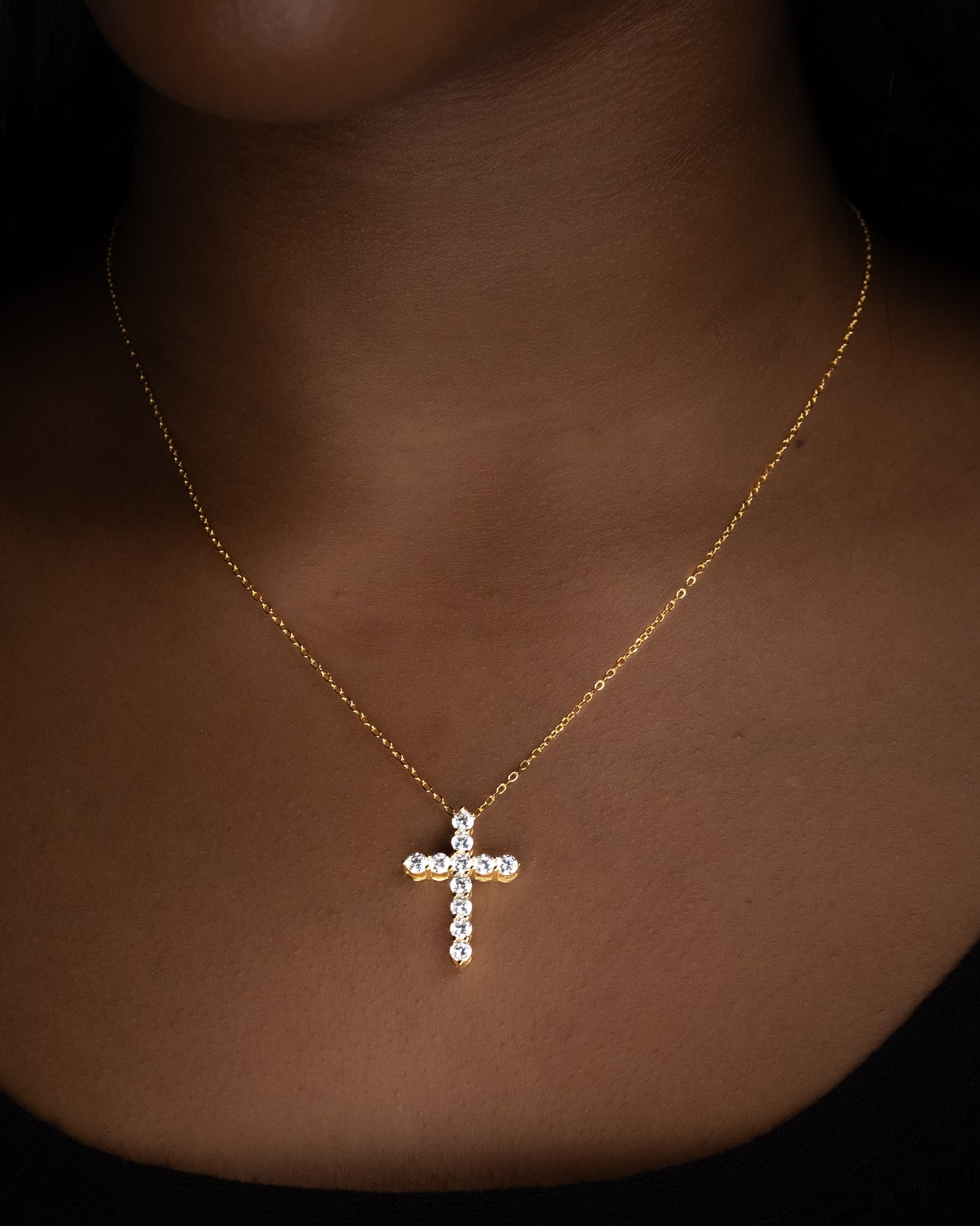 Golden Faith Cross