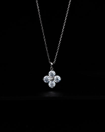 Four stone Diamond necklace