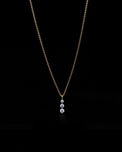 Teardrops Necklace - 18K Gold