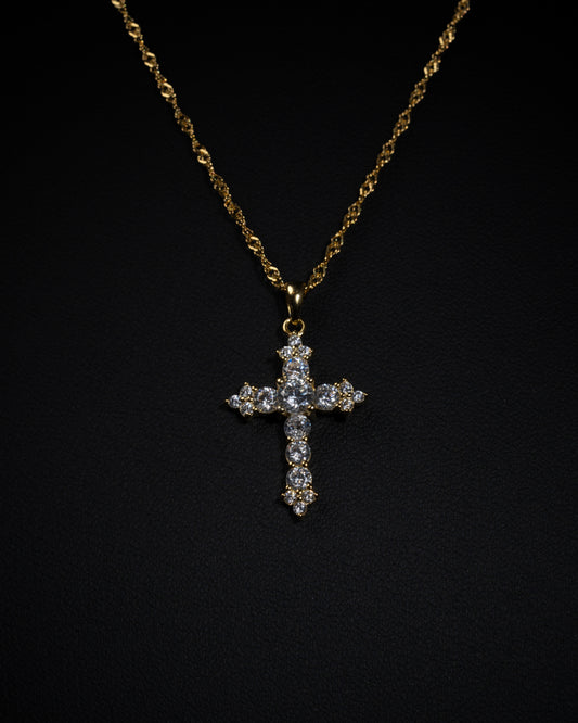 Diamond Cross Necklace