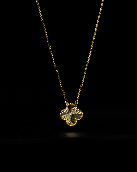 Four Leaf Clover Necklace Single