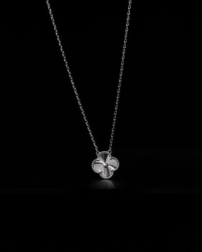 Four Leaf Clover Necklace Single