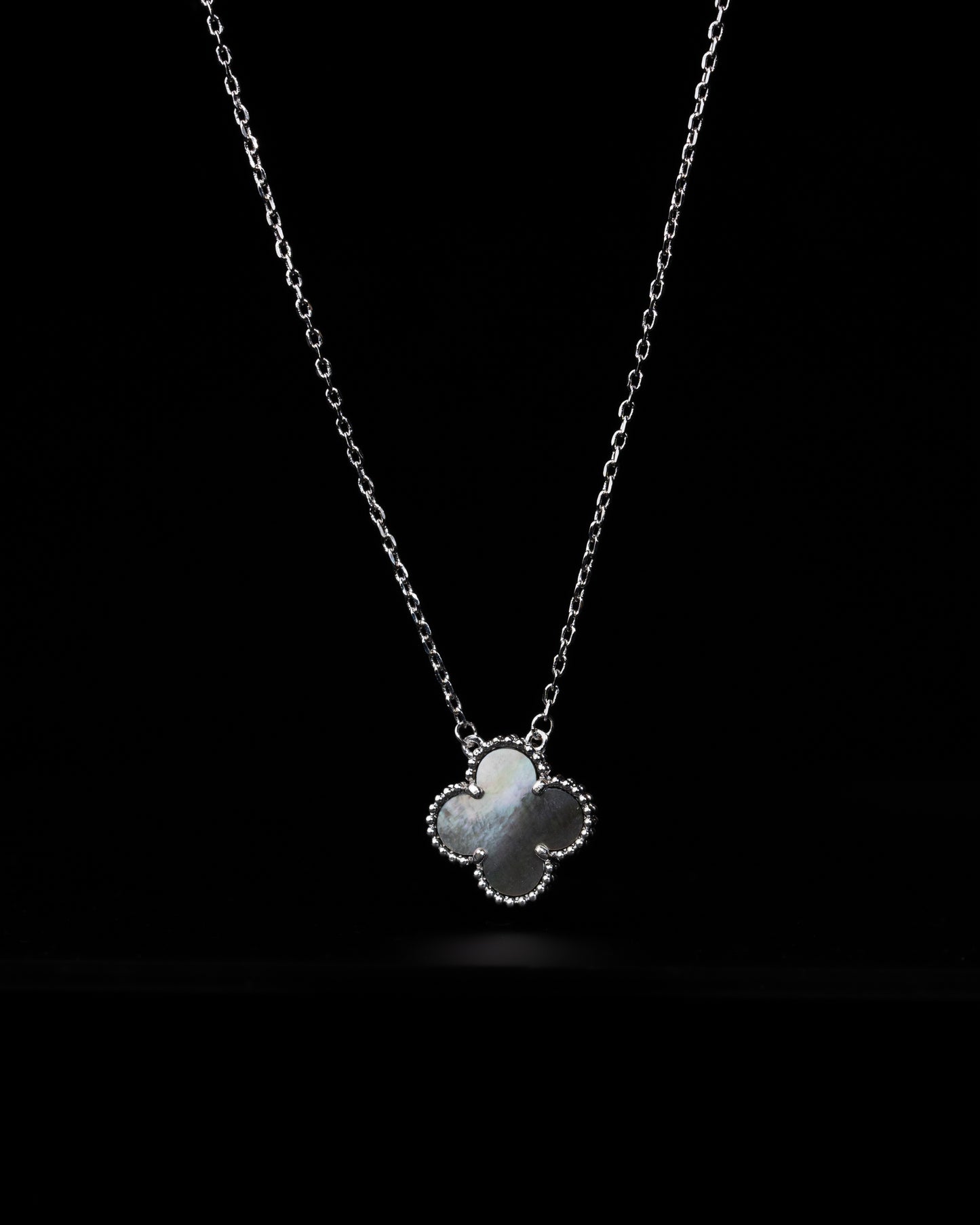 Four Leaf Clover Necklace Single