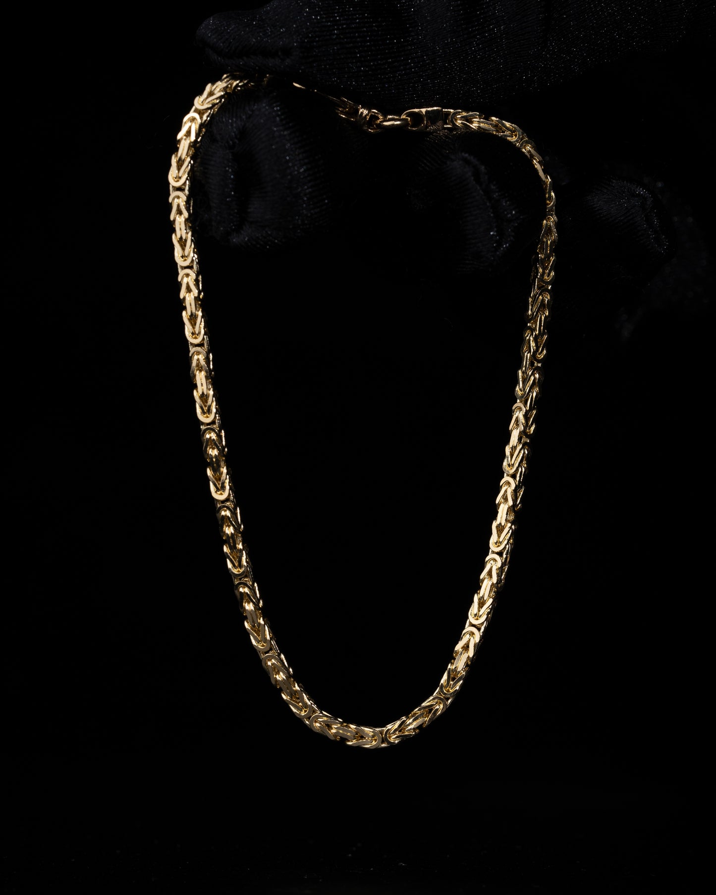 Rope Chain Necklace 3.5mm - 18K Gold