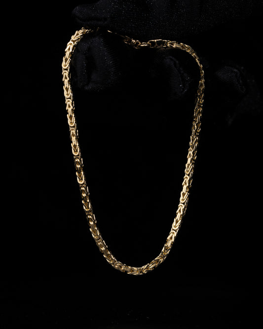 Rope Chain Necklace 3.5mm - 18K Gold