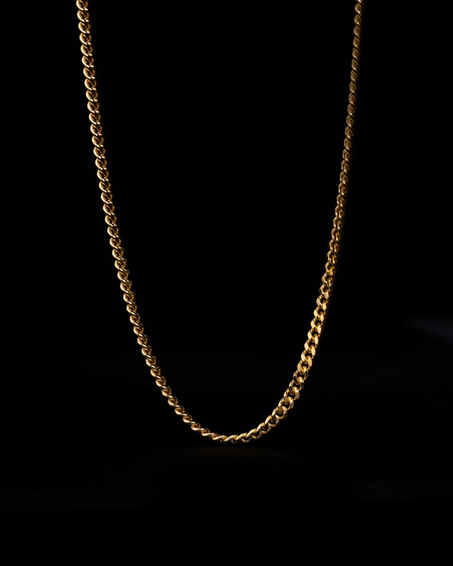 Rope Chain Necklace 3.5mm - 18K Gold