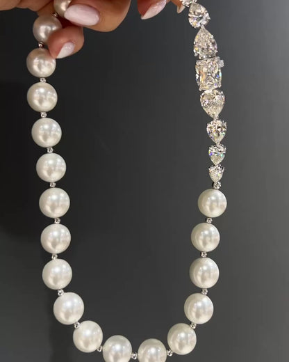 Gems &Amp; Pearls Necklace