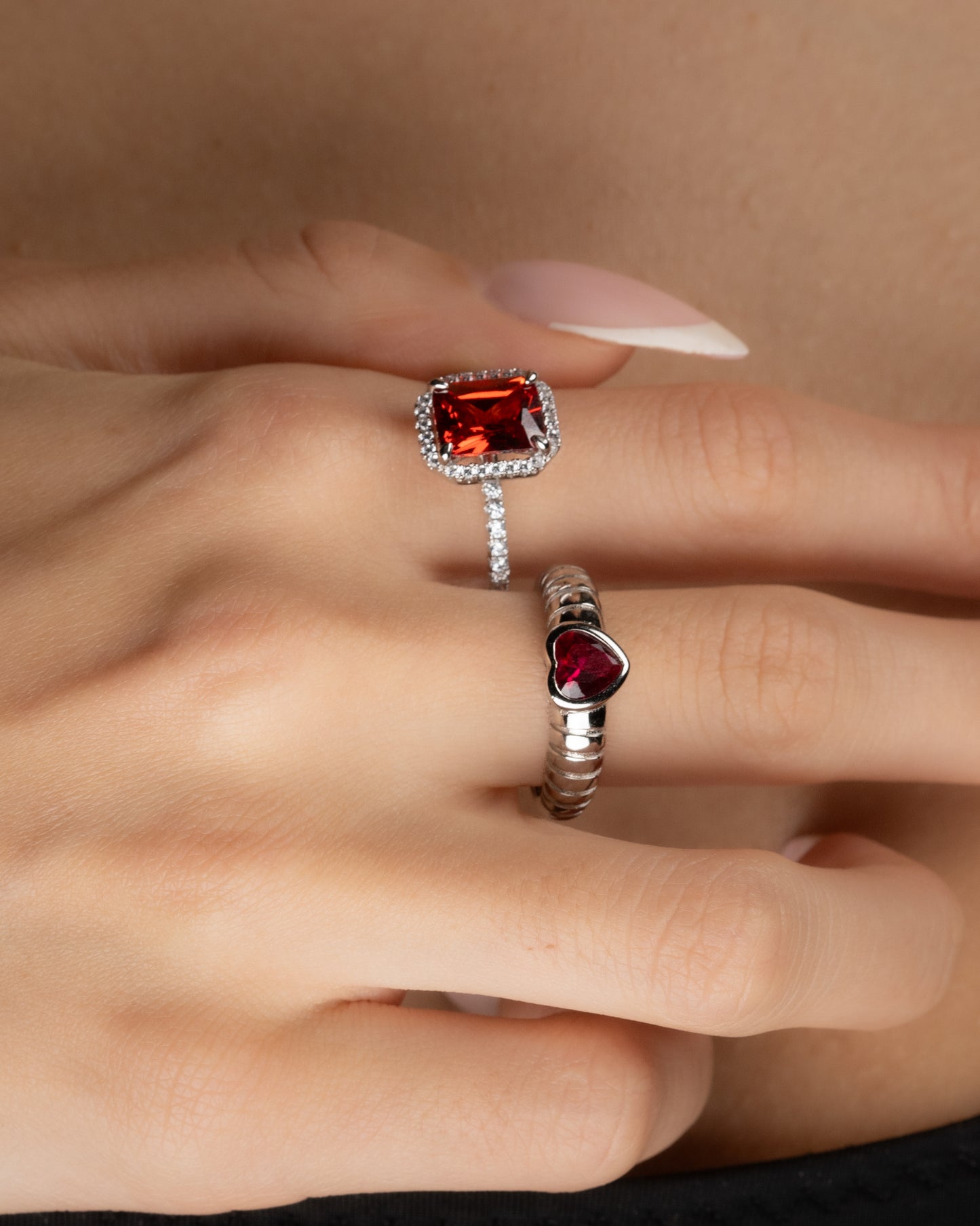 Ruby Glow Ring