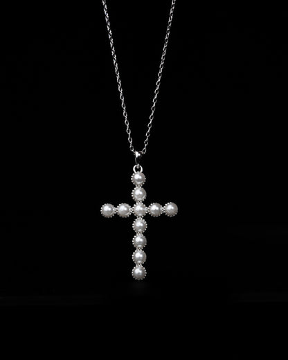 Cross of pearls