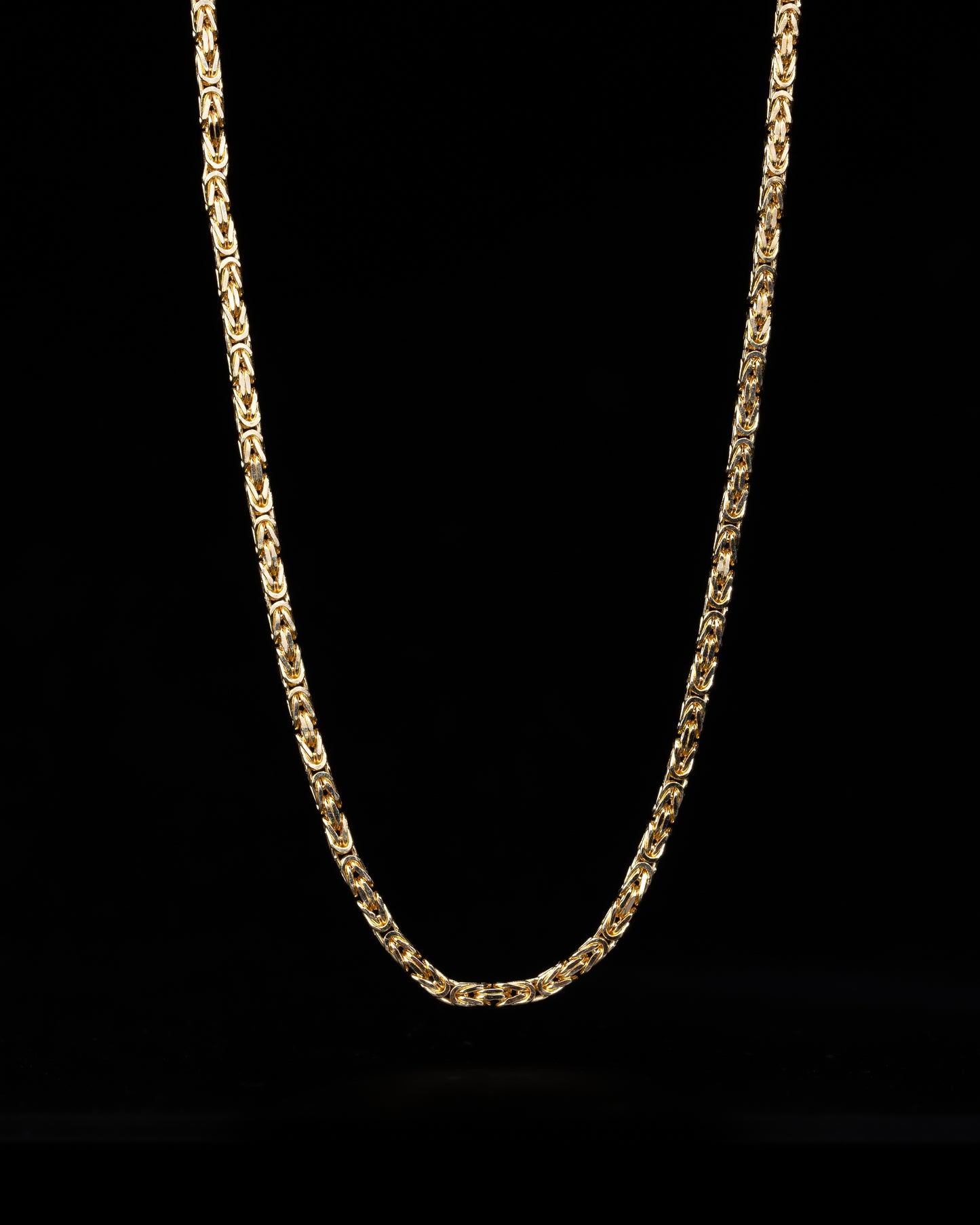 Rope Chain Necklace 3.5mm - 18K Gold