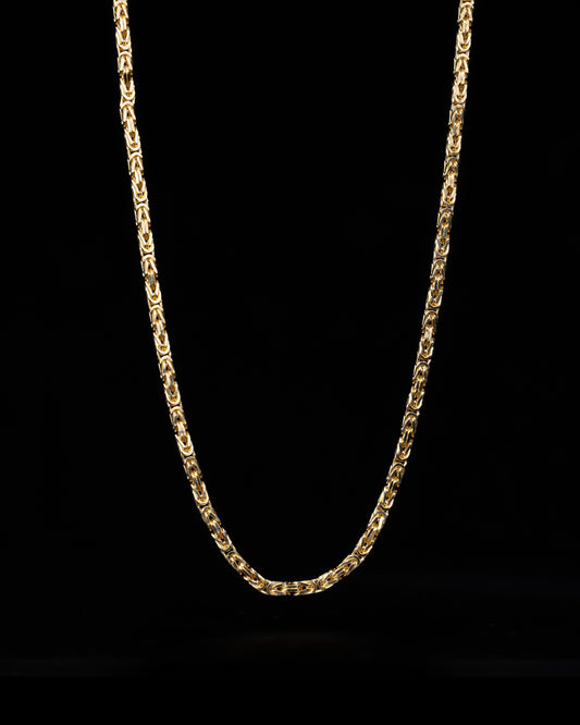 Rope Chain Necklace 3.5mm - 18K Gold