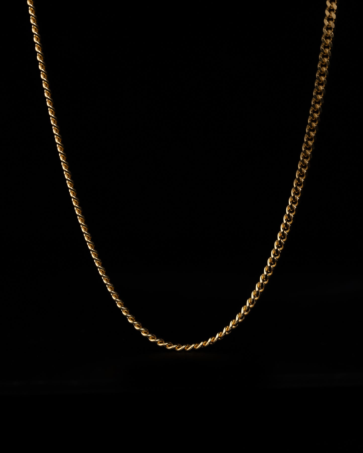 Rope Chain Necklace 3.5mm - 18K Gold